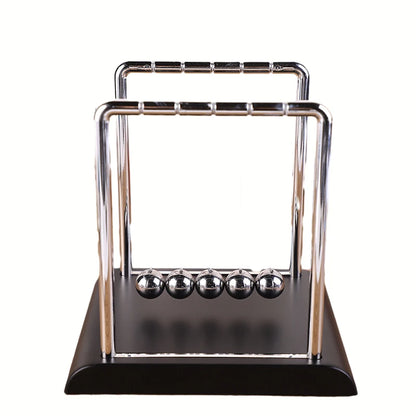 Newton Cradle Balance Steel Balls Natuurkunde Wetenschap Pendel Speelgoedbureau, Uitstekend Educatief Gadget Demonstreert Het Behoud van Momentum en Energie