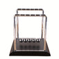 Newton Cradle Balance Steel Balls Natuurkunde Wetenschap Pendel Speelgoedbureau, Uitstekend Educatief Gadget Demonstreert Het Behoud van Momentum en Energie