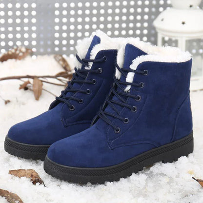 Dames snowboots met pluche voering