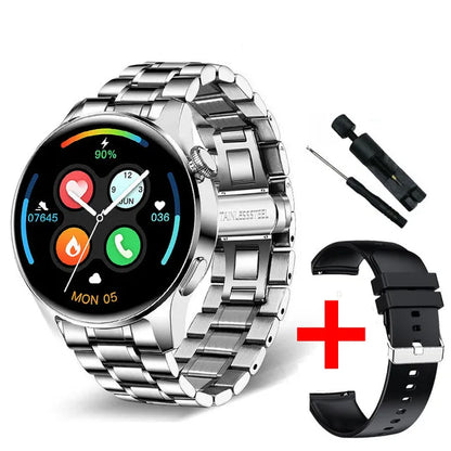 Voor Motorola Razr 2023 Razr 40 Ultra Smart Horloge Mannen Outdoor Sport Groot Scherm Ip68 Waterdichte Hartslagmeter Smartwatch