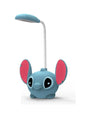 Led Lilo & Stitch Bureaulamp Met Puntenslijper Opvouwbaar Licht Schattig Bureau Klein Boeklamp Usb Oplaadlicht Cadeau