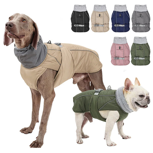Hondenkleding Luxe Winterjas Voor Kleine Middelgrote Honden Waterdichte, Zachte Gewatteerde Warme Jas Voor Huisdieren