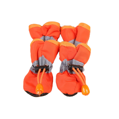 4 stks/set Waterdichte Hond Schoenen Antislip Regenlaarzen Schoeisel voor Kleine Katten Honden Puppy Hond Huisdier laarsjes Huisdier Poot Accessoires