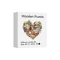 Unieke Liefdespuzzel, Veelkleurige Houten Puzzel Voor Volwassenen-Een Leuk En Uitdagend Spel! Valentijnsdag Cadeau Interieur