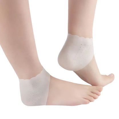 Siliconen hielbeschermer Beschermhoes Hiel spoorpads voor verlichting Fasciitis plantaris Hielpijn Verminder de druk op de hiel 1 paar