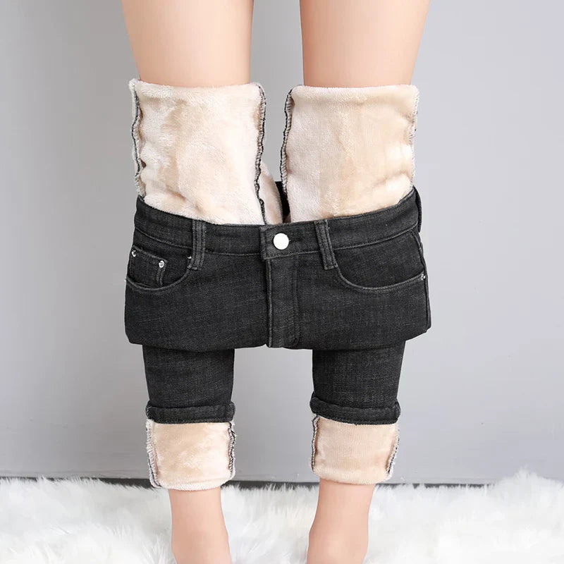 Quinly - warme thermische skinny jeans