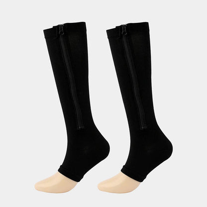 Orthopedische Compressiesokken met Rits