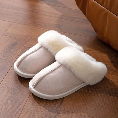 Winter Bont Slippers voor Vrouwen met anti slip