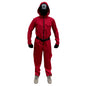 Squid Game Kostuum + Masker, Riem & Handschoenen