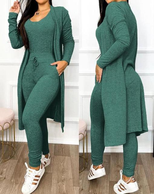 Slanke Jumpsuit met Jasje