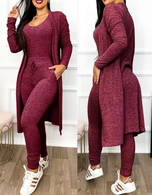 Slanke Jumpsuit met Jasje