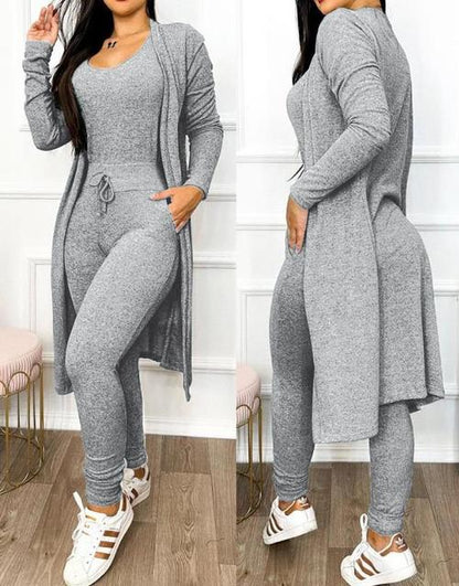Slanke Jumpsuit met Jasje