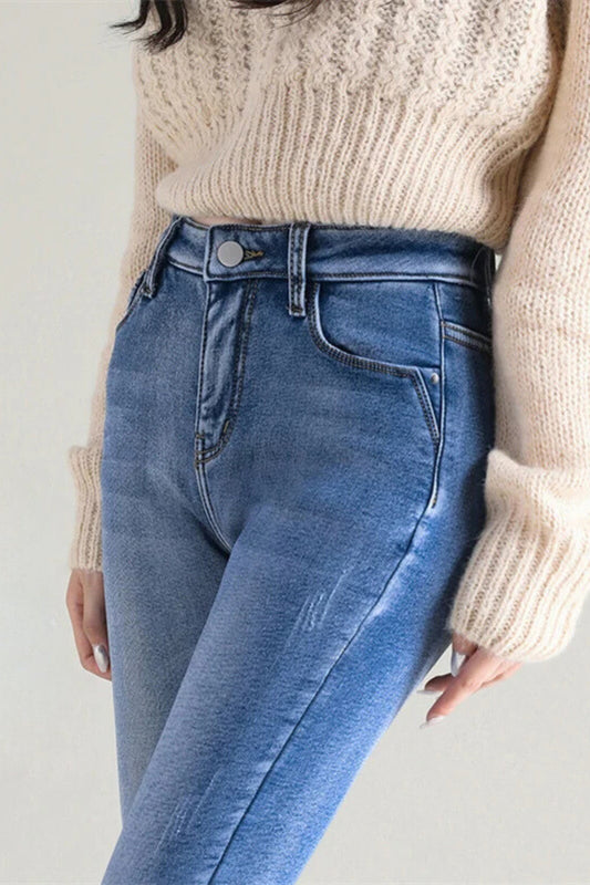 Quinly - warme thermische skinny jeans