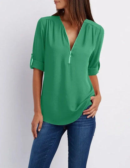 Aurelia Blouse voor Stijlvolle Elegante Dames