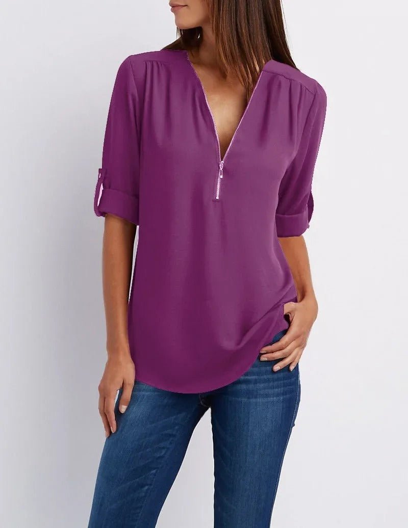 Aurelia Blouse voor Stijlvolle Elegante Dames