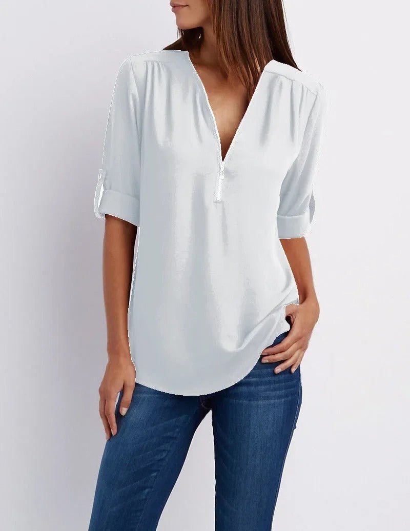 Aurelia Blouse voor Stijlvolle Elegante Dames