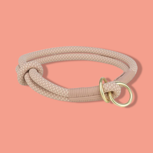 Trixie - Halsband Hond Soft Half-Slip Roze / Lichtroze