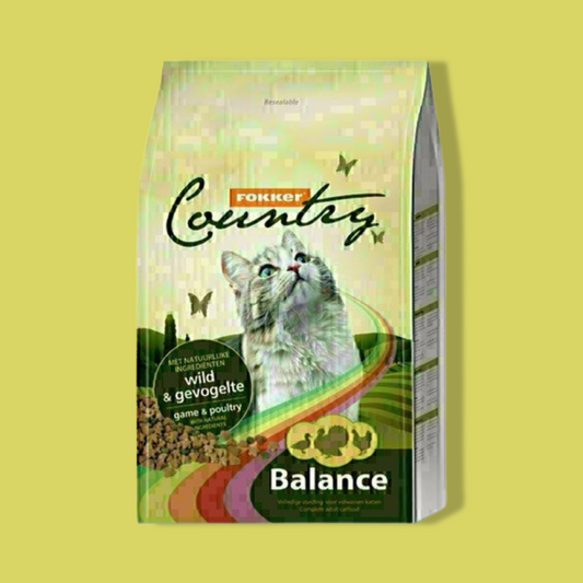 Fokker - Kat Country Balance Wild Gevogelte Kattenvoer 10 KG