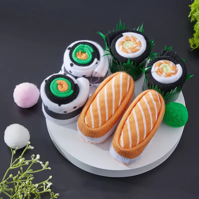 Sushi sokken leuk voor de feestdagen om te geven